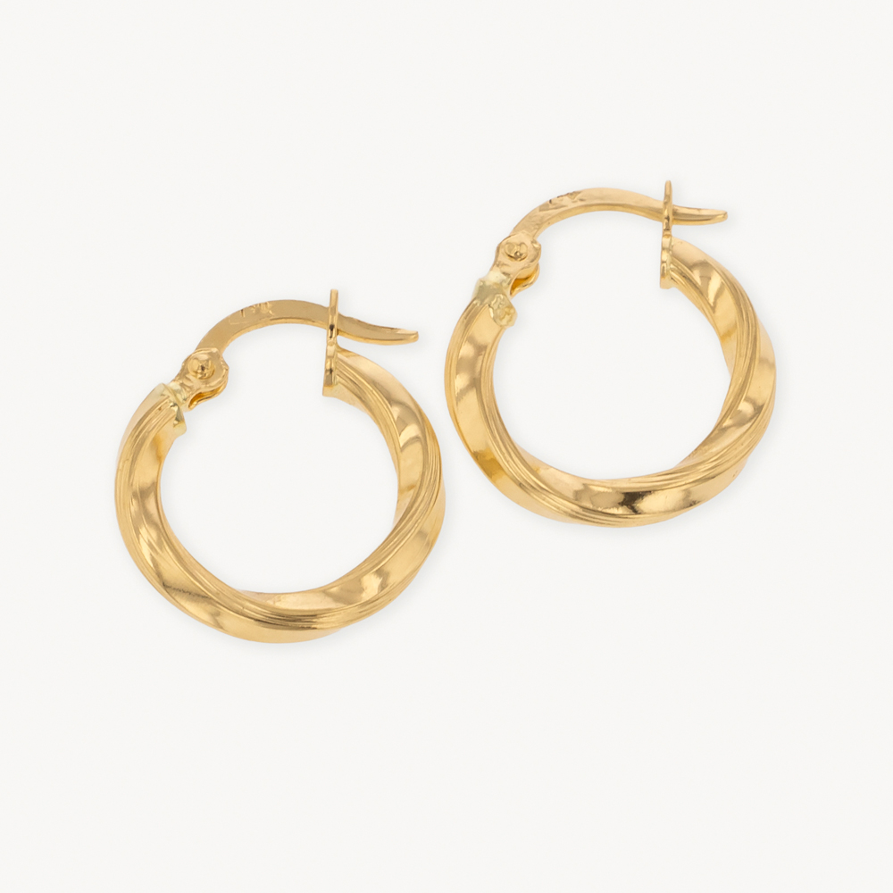 0000183335-02.jpg Candongas De Oro 18k Melcocha - Imagen 1