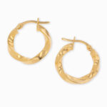 Candongas De Oro 18k Melcocha