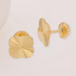 Topos De Oro 18k Trébol De 4 Hojas - Image 2