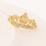 Anillo De Oro 18k Quince Años - Imagen 3