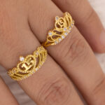 Anillo De Oro 18k Quince Años - Imagen 4