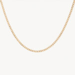 Cadena De Oro 18k Eslabón Seguido