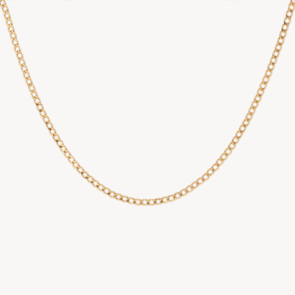 0000581230-01.jpg Cadena De Oro 18k Eslabón Seguido - Imagen 1