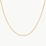 Cadena De Oro 18k Veneciana
