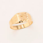 Anillo De Oro 18k Cruz Cuadrado - Image 2