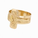 Anillo De Oro 18K Cristo