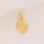 Dije De Oro 18k Letra E - Image 2