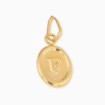 Dije De Oro 18k Letra F