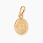 Dije De Oro 18k Letra R