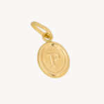Dije De Oro 18k Letra P