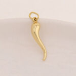 Dije De Oro 18k Cuerno - Image 2