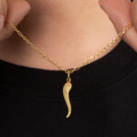 Dije De Oro 18k Cuerno - Image 3