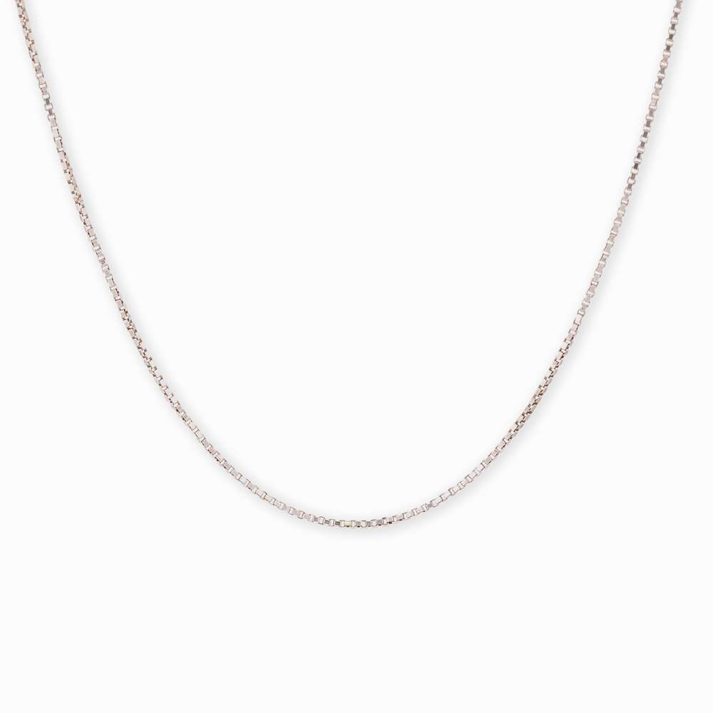 0000071917-03.jpg Cadena De Oro Blanco 18k Tejido Veneciano - Image 1