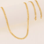 Cadena De Oro 18k Eslabón Seguido - Image 2