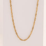 Cadena De Oro 18k Singapur - Imagen 2