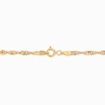 Cadena De Oro 18k Singapur - Imagen 3