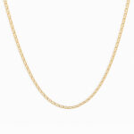 Cadena De Oro 18k Escalera