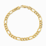 Pulsera De Oro 18k 3x1