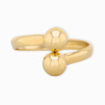Anillo De Oro 18k Tú y Yo