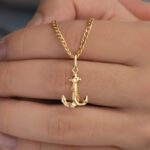 Dije De Oro 18k Ancla - Image 3