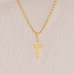Dije De Oro 18k Cruz - Image 3