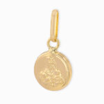 Dije De Oro 18k Virgen Del Carmen