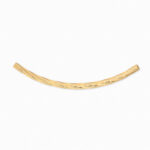 Herraje De Oro 18k Tubo Melcocha