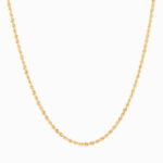 Cadena De Oro 18k Lazo