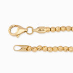 Pulsera De Oro esferas diamantadas - Image 4