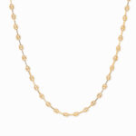 Cadena De Oro 18K Calabrote Diamantada
