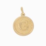 Dije De Oro 18K Letra G