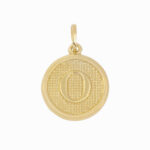 Dije De Oro 18K Letra O