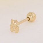 Piercing Oro 18K Para Oreja, Dije oso - Image 2