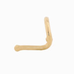 Piercing Oro 18K Para Nariz, Curvo - Image 3