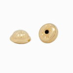 Broche de 18k tipo rosca para topo x unidad