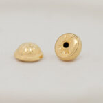 Broche de 18k tipo rosca para topo x unidad - Image 2
