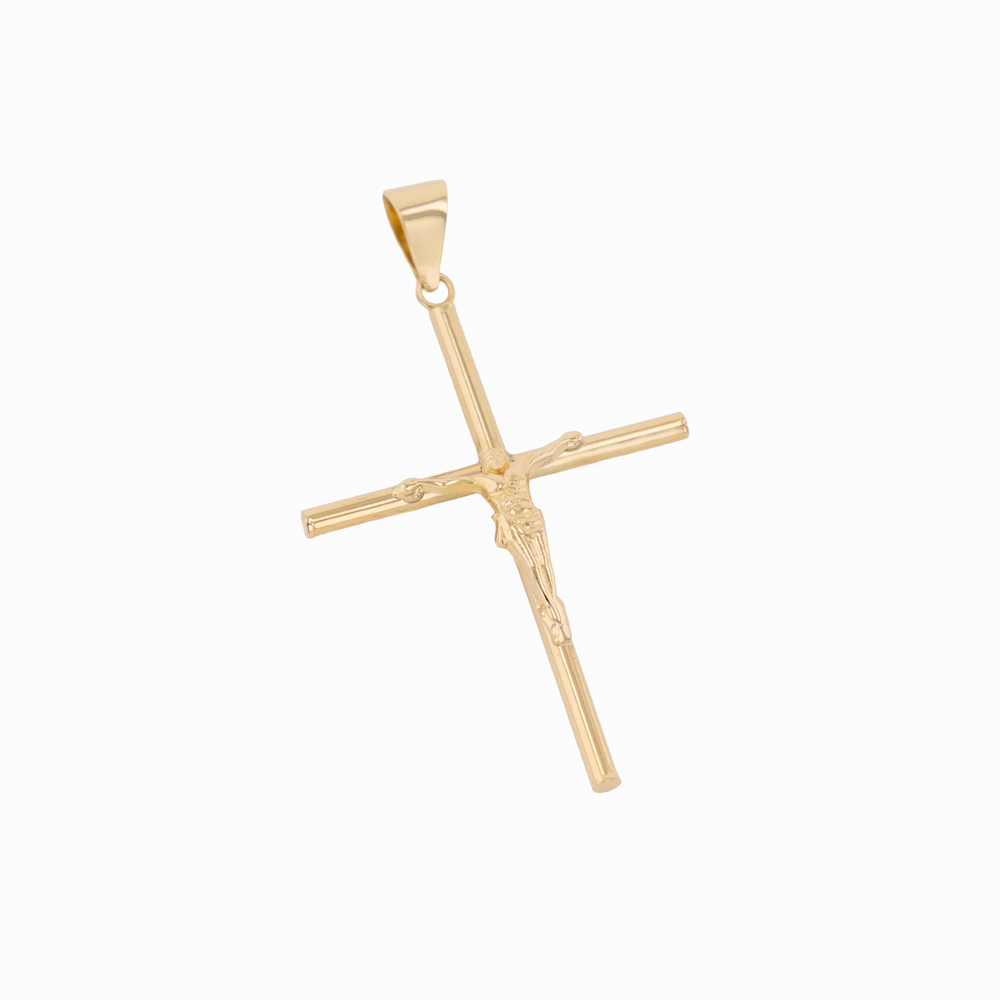 DI062_02 Dije De Oro 18k Cruz - Image 1