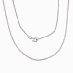 Cadena De Oro Blanco18k Eslabón