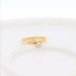 Anillo De Blanco 18k De Compromiso - Image 2