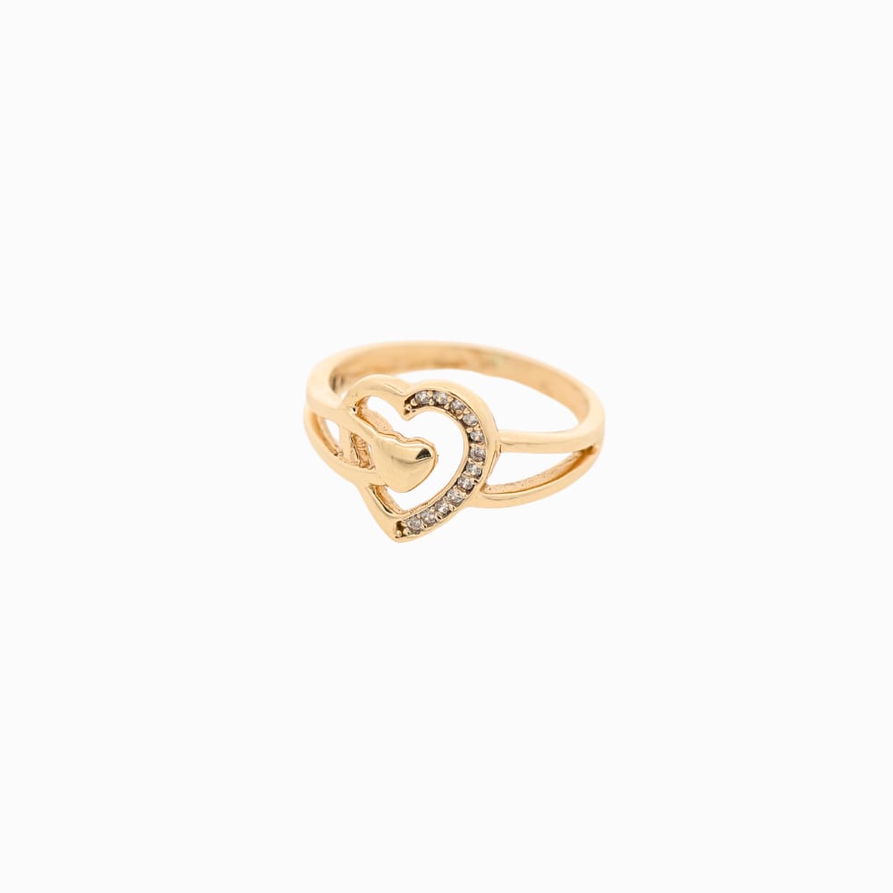Gua0000086625-03 Anillo De Oro Rosado18k Corazón - Image 1