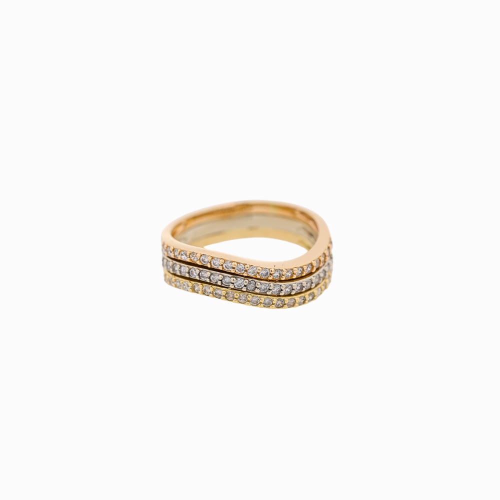 Gua0000086628-03 Anillo Tres Oros 18k Tres Tratados - Image 1