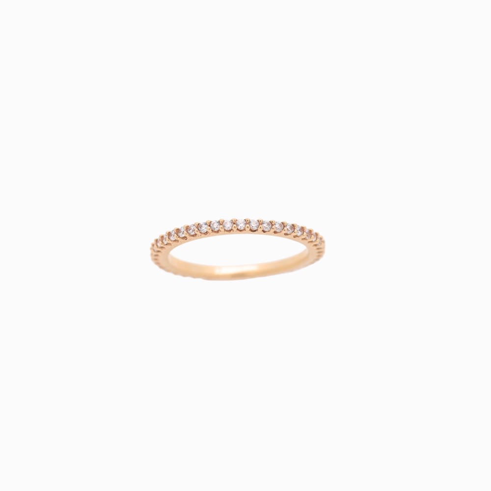 Gua0000086637-02 Anillo De Oro Rosado18k Cintillo - Image 1